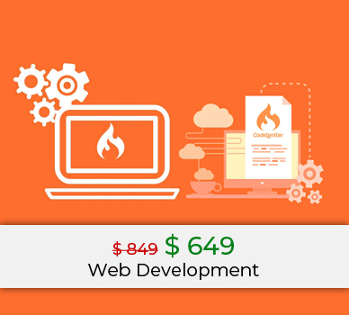 web development codeigniter